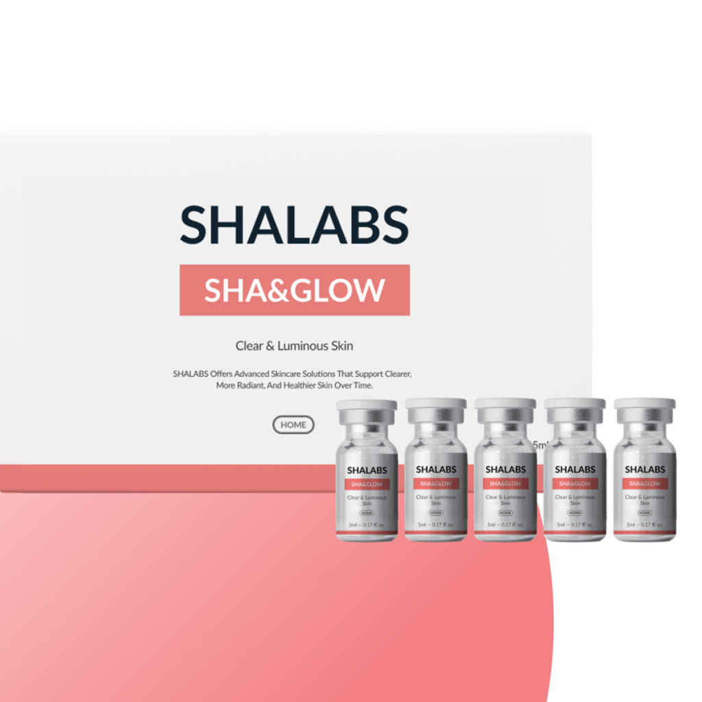 샤랩스 샤앤 글로우 (SHA&GLOW) | 전문가용 부스팅앰플 1세트 (5개입)