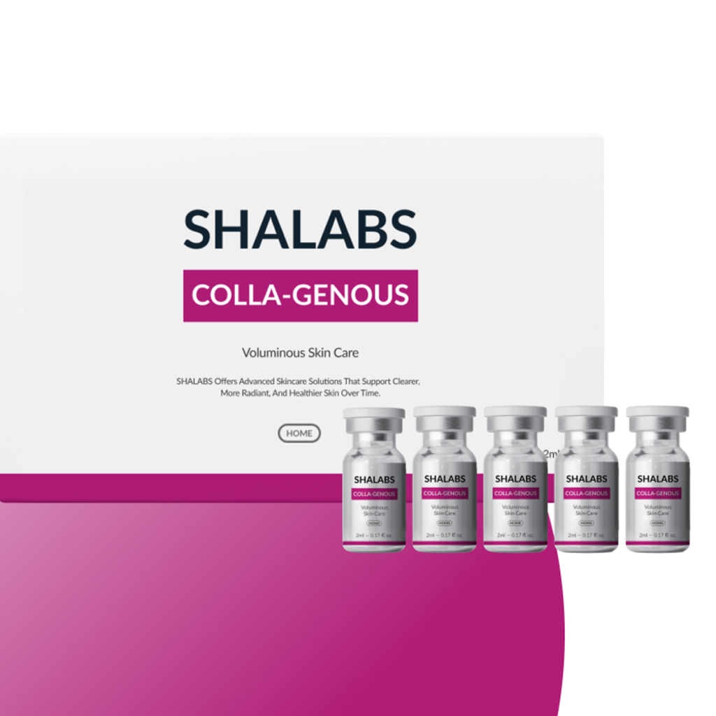 샤랩스 콜라 게너스 (COLLA-GENOUS) | 전문가용 부스팅앰플 1세트 (5개입)